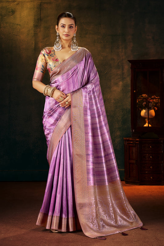 ROYAL AMETHYST SILK SAREE