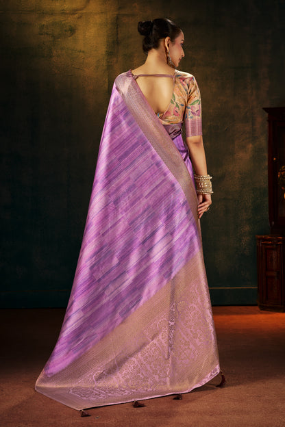 ROYAL AMETHYST SILK SAREE