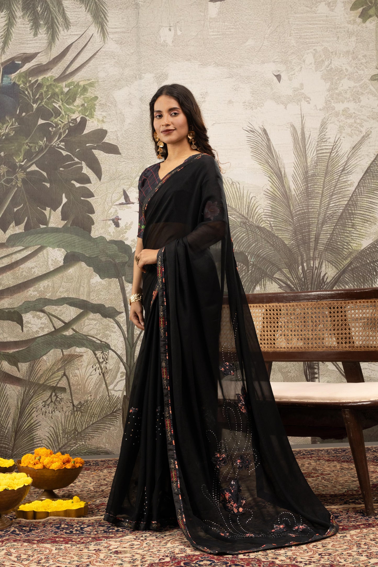 MIDNIGHT ONYX ARTISAN SAREE