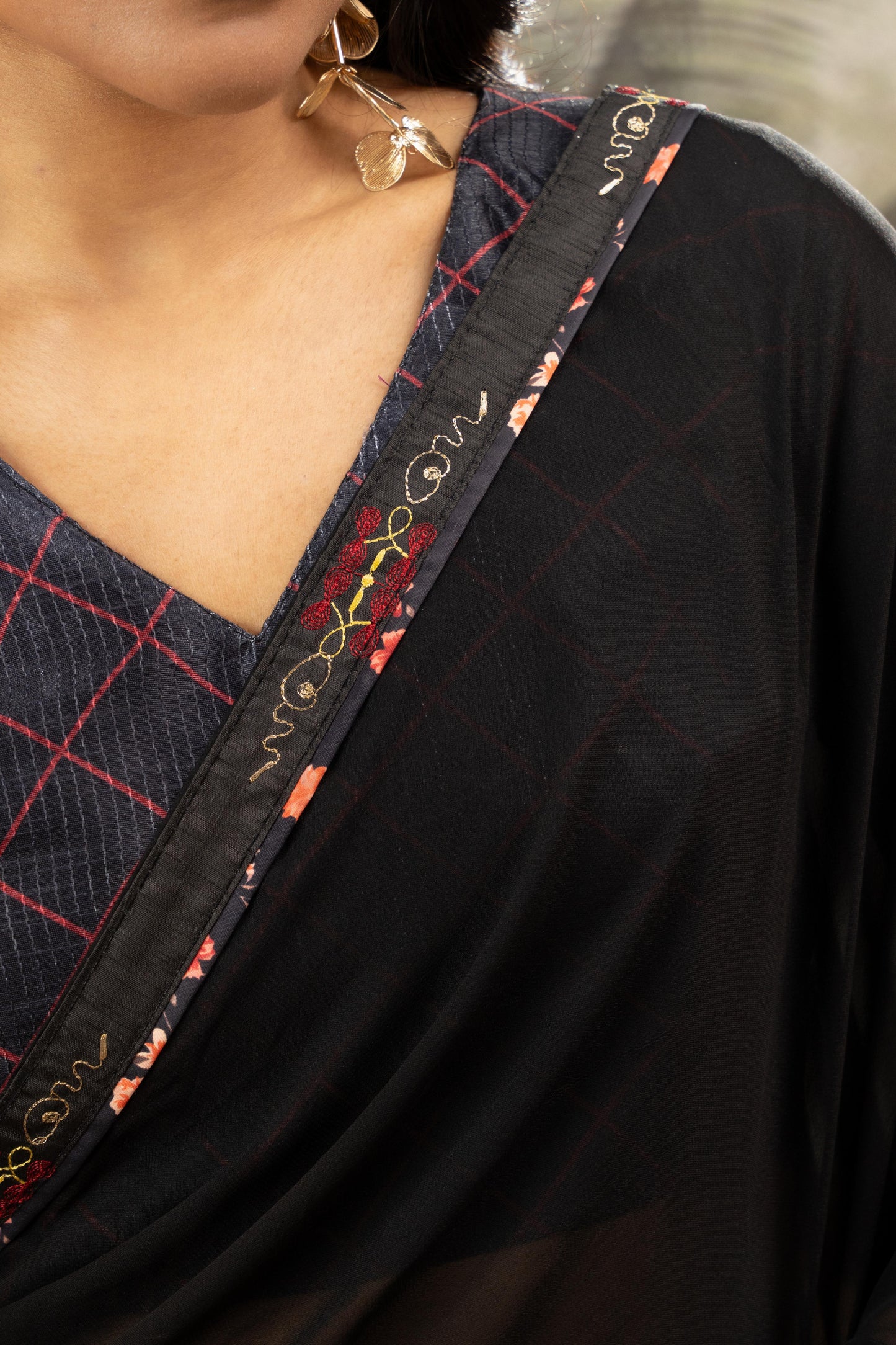 MIDNIGHT ONYX ARTISAN SAREE