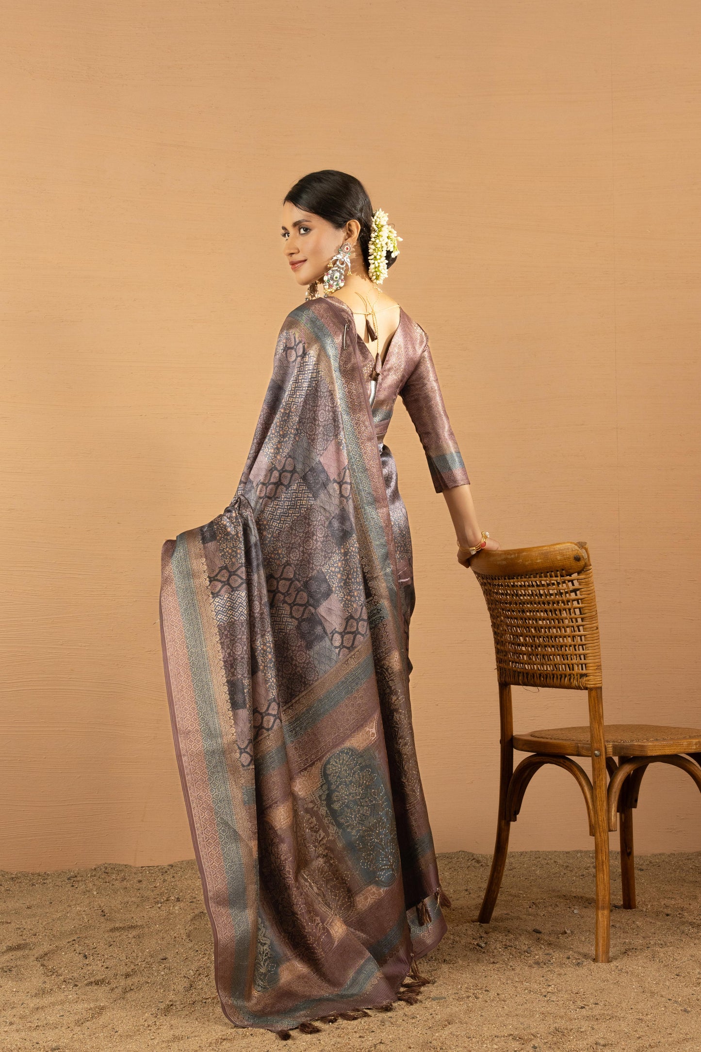 MULBERRY MOSAIC ARTISAN SAREE