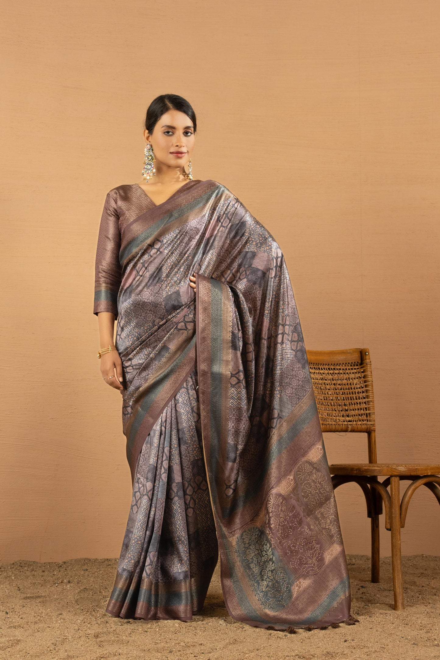 MULBERRY MOSAIC ARTISAN SAREE