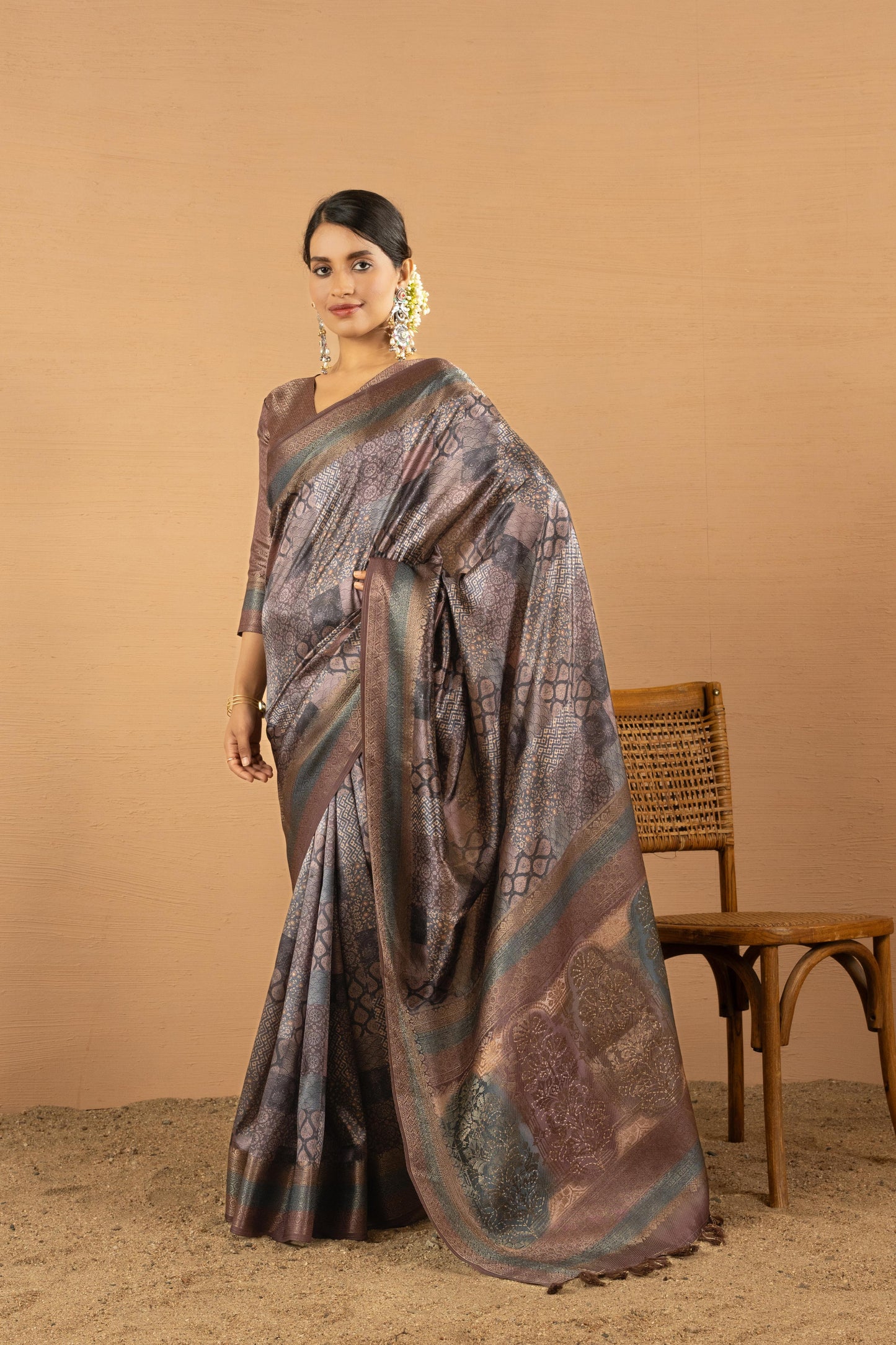 MULBERRY MOSAIC ARTISAN SAREE