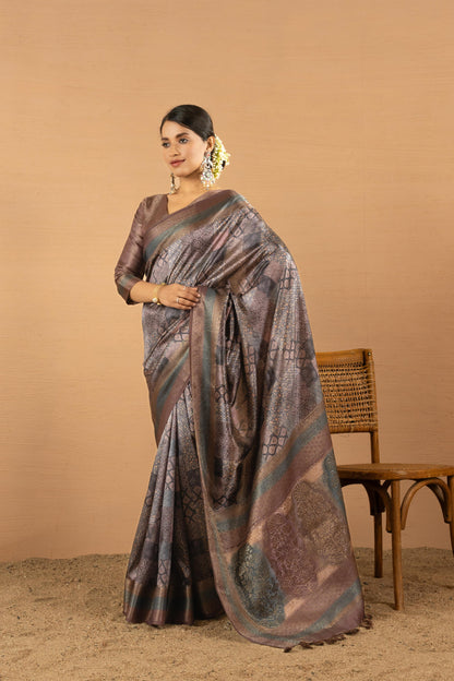 MULBERRY MOSAIC ARTISAN SAREE