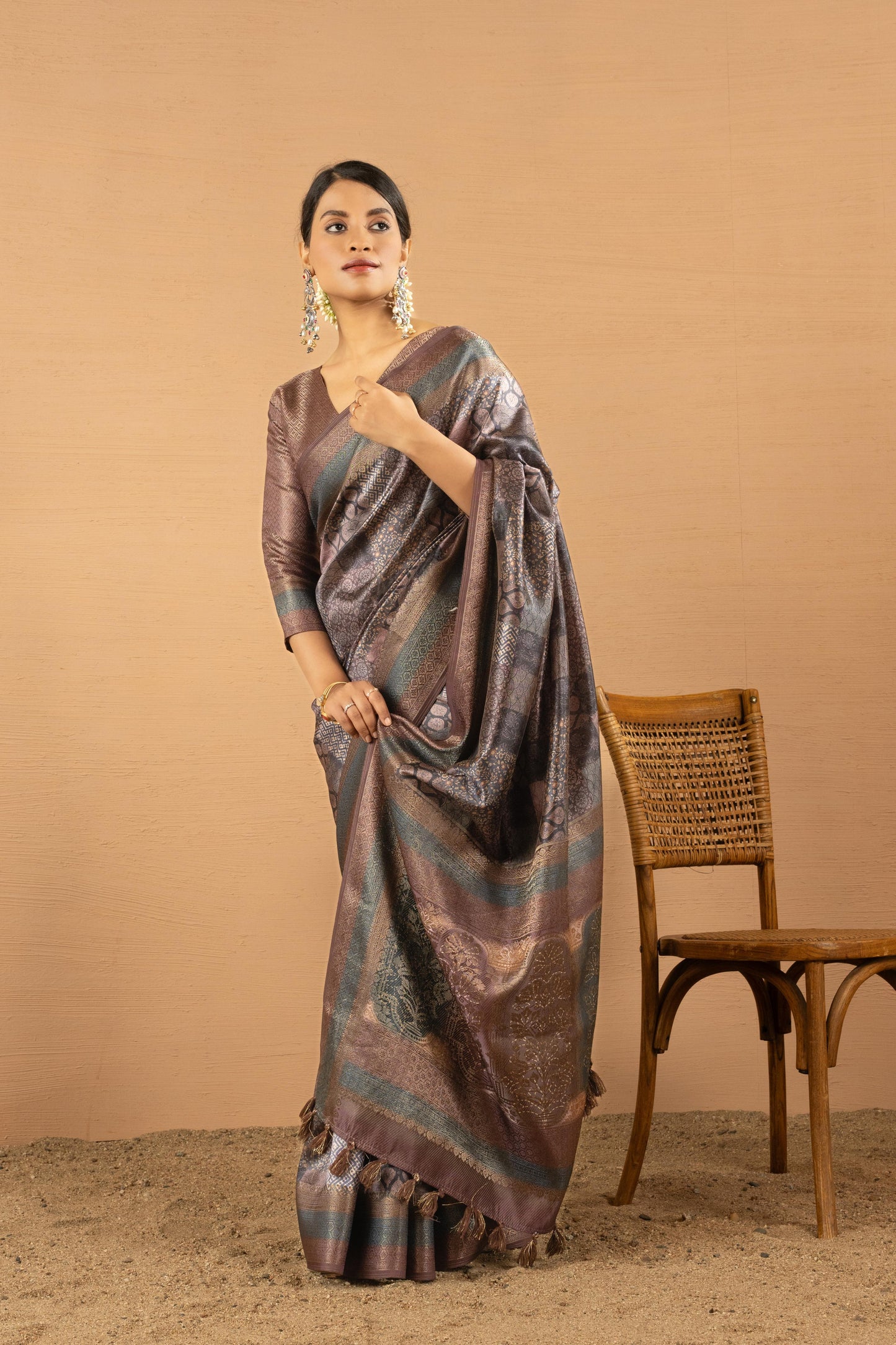 MULBERRY MOSAIC ARTISAN SAREE